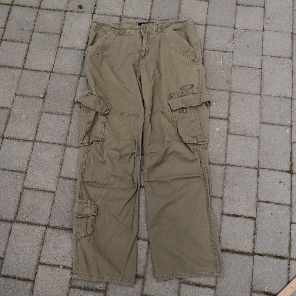 Vintage Oakley Tactical Cargo Pants Y2K Field Military Loose Gorpcore 32x30